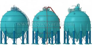 صنایع مهم استفاده از مخازن کروی کدامند