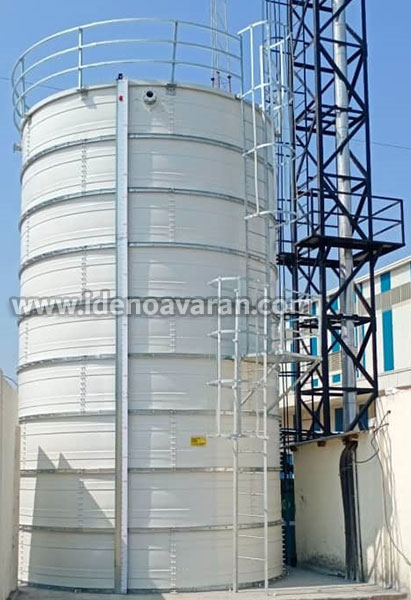 مخازن استوانه ای ساخت انواع مخازن استوانه ای در ایران