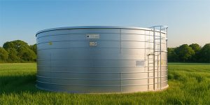 ساخت مخازن فلزی جوشی در ایران